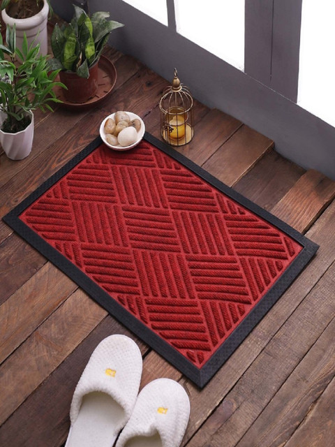 

SWHF Premium Red Coir and Rubber Embossed Door Mat