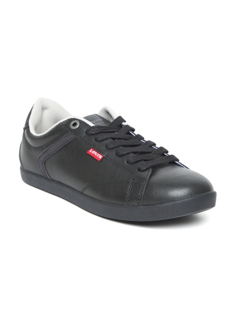

Levis Men Black Sneakers