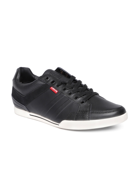 

Levis Men Black Sneakers
