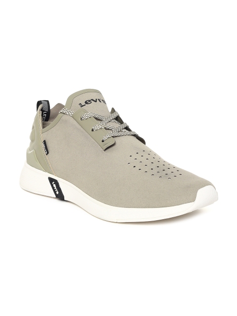 

Levis Men Grey Black Tab Runner Sneakers