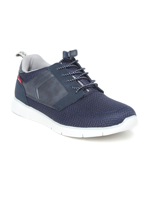 

Levis Men Navy Sneakers, Navy blue