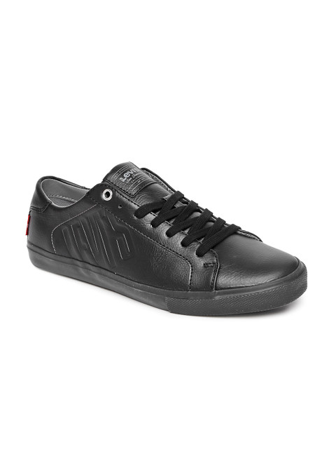

Levis Men Black Sneakers