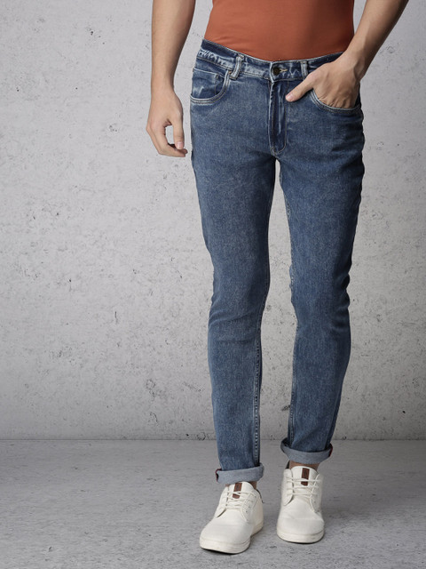 

Ecko Unltd Men Blue Super Slim Fit Mid-Rise Clean Look Stretchable Jeans