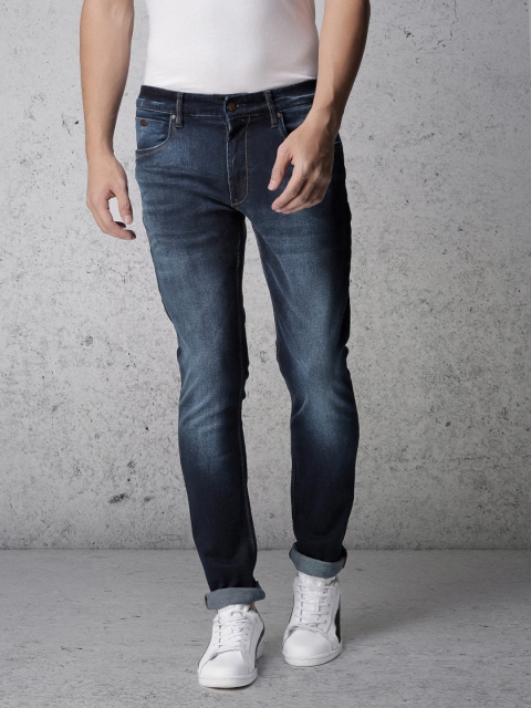 

Ecko Unltd Men Blue Slim Fit Mid-Rise Clean Look Stretchable Jeans