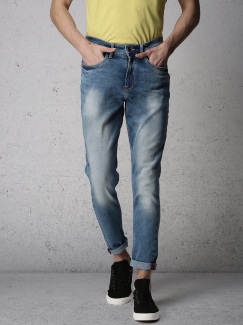 

Ecko Unltd Men Blue Tapered Fit Mid-Rise Clean Look Stretchable Jeans