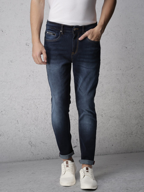 

Ecko Unltd Men Blue Tapered Fit Mid-Rise Clean Look Stretchable Jeans