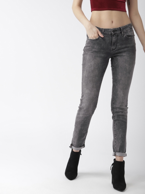 

Levis Women Grey Skinny Fit Mid-Rise Clean Look Stretchable Jeans 711