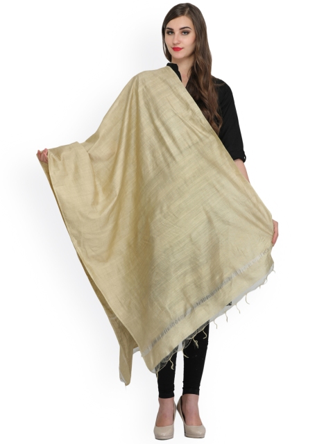 

Aksara Beige Solid Dupatta