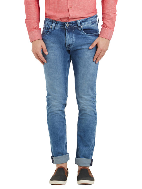 

Lawman pg3 Men Blue Slim Fit Mid-Rise Clean Look Jeans