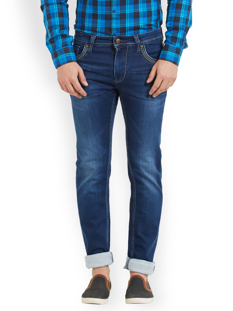 

Lawman pg3 Men Blue Slim Fit Mid-Rise Clean Look Jeans
