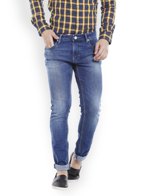

Lawman pg3 Men Blue Slim Fit Mid-Rise Clean Look Jeans