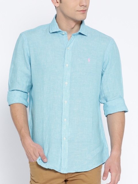 

Polo Ralph Lauren Classic Fit Linen Sport Shirt, Blue