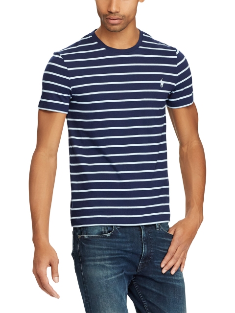 

Polo Ralph Lauren Custom Slim Fit Cotton T-shirt, Navy blue