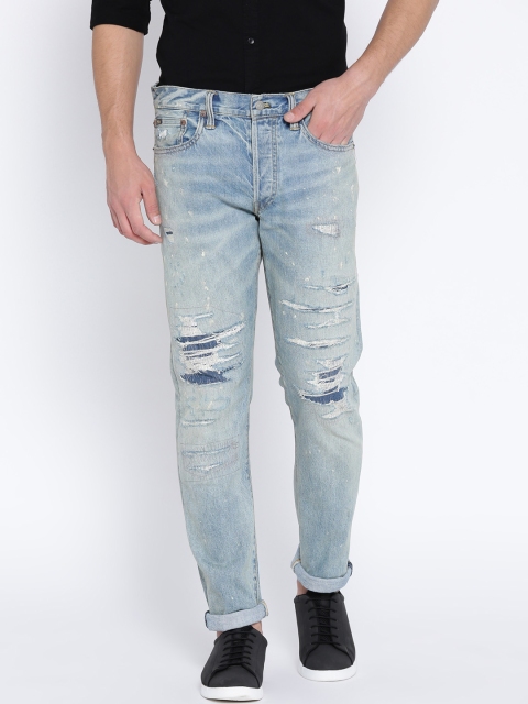 

Polo Ralph Lauren Sullivan Slim Distressed Jeans, Blue