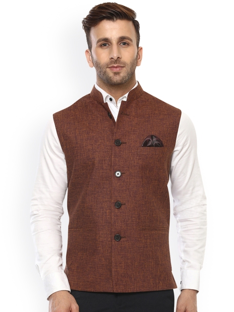 

Hangup Brown Nehru Jacket