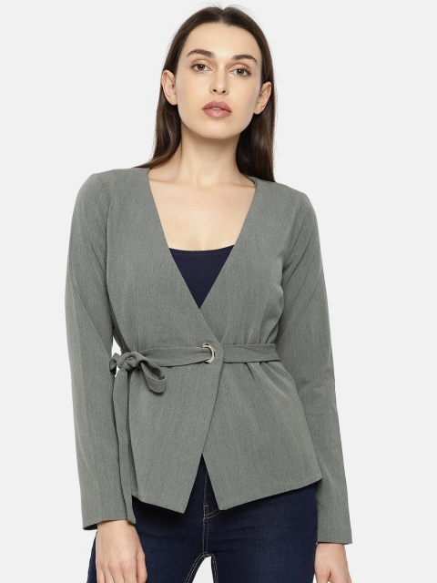 

Vero Moda Women Grey Solid Tailored Jacket