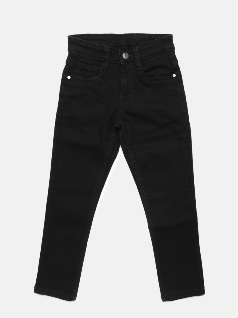 

Flying Machine Boys Black Skinny Fit Mid-Rise Clean Look Jeans