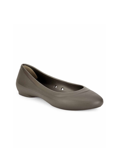 

Crocs Lina Women Brown Solid Synthetic Ballerinas