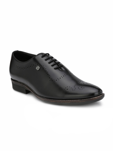 

Alberto Torresi Men Black Derby Shoes