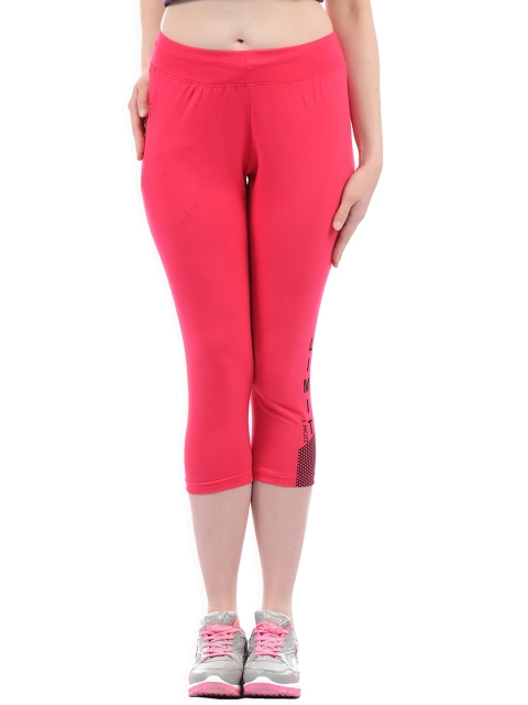 

Sweet Dreams Women Pink Solid Regular Fit Capris