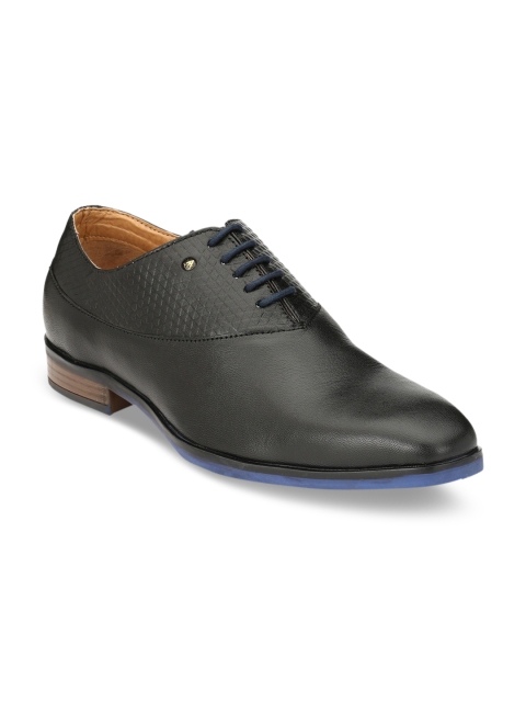 

Alberto Torresi Men Black Derby Shoes