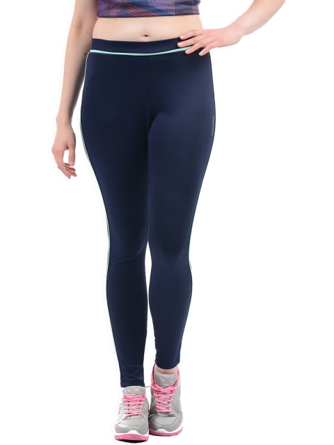 

Sweet Dreams Women Navy Blue Workout Tights