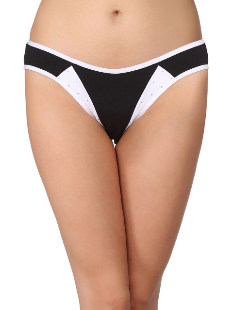 

Clovia Women Red Printed Briefs PN1797P13, Black