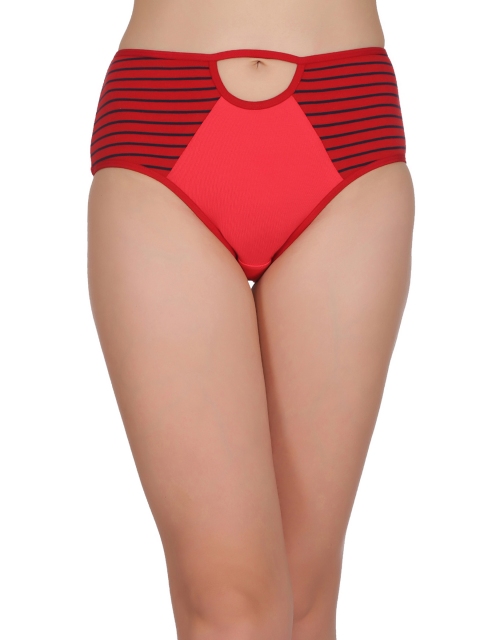 

Clovia Women Red Hipster Briefs PN1987P04