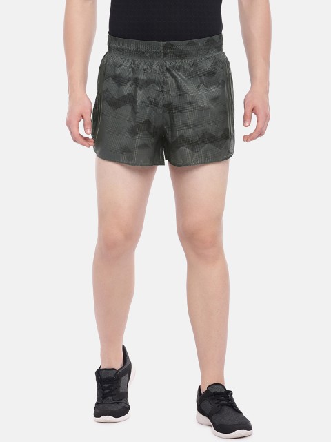 

ADIDAS Men Grey Adizero Split Printed Running Shorts