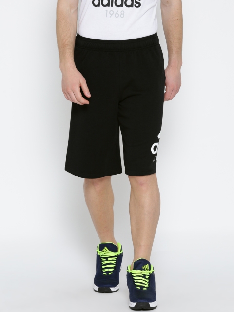 

ADIDAS Men Black ID Logo Training Shorts