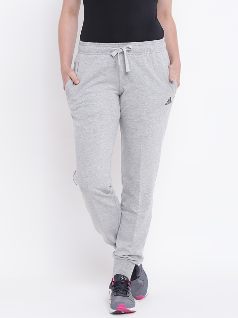 

ADIDAS Women Grey Melange ESS Solid Joggers