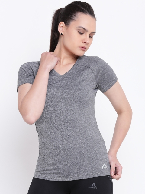 

ADIDAS Grey Melange FREELIFT T-shirt