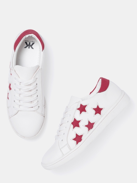 

Kook N Keech Women White Sneakers