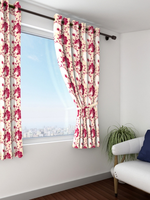 

Skipper Furnishings Purple-Coloured Single Window Curtain