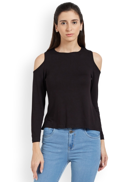 

Globus Women Black Solid Top