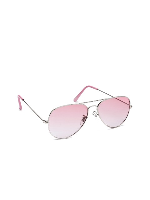 

Roadster Unisex Aviator Sunglasses SUN04797, Pink