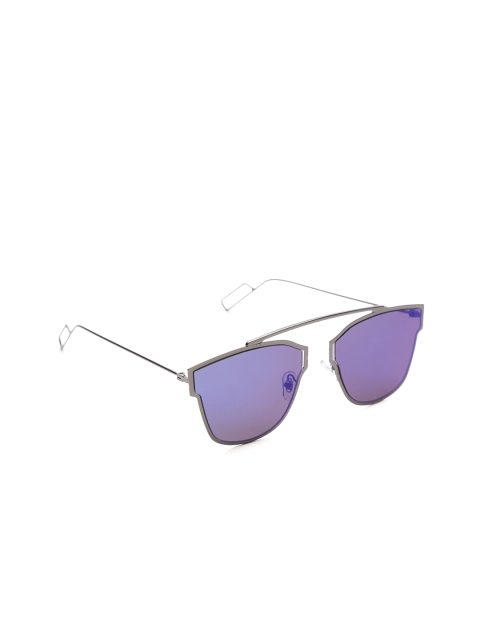 

DressBerry Women Square Sunglasses SUN04880, Blue