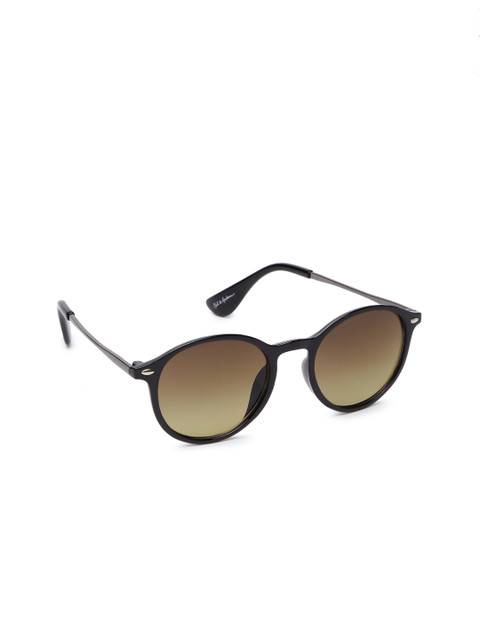 

Mast & Harbour Unisex Round Sunglasses SUN04941, Brown