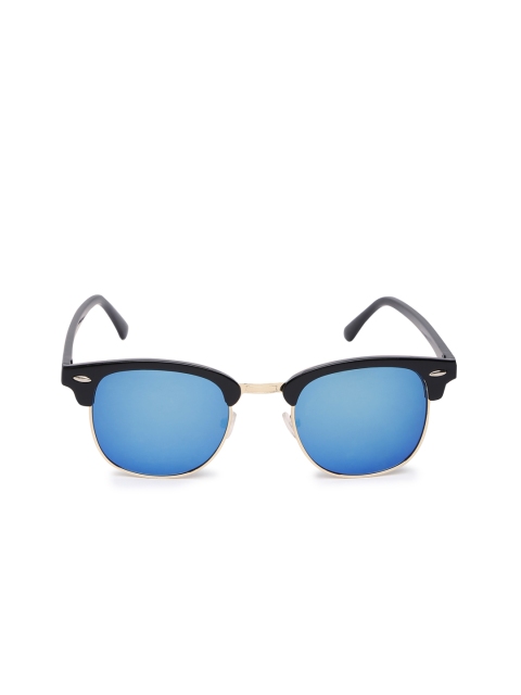 

Mast & Harbour Unisex Browline Sunglasses SUN04950, Blue