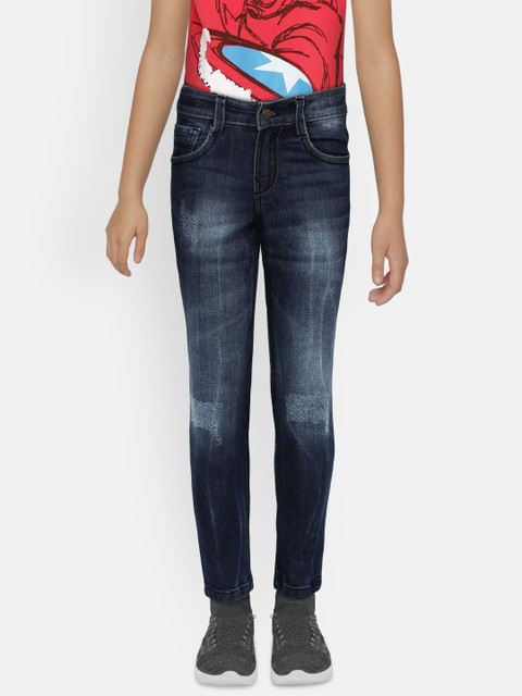 

Flying Machine Boys Blue Skinny Fit Mid-Rise Clean Look Jeans