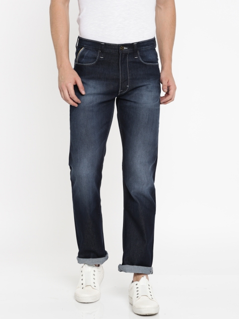 

Lee Men Blue Regular Fit Mid-Rise Clean Look Stretchable Jeans