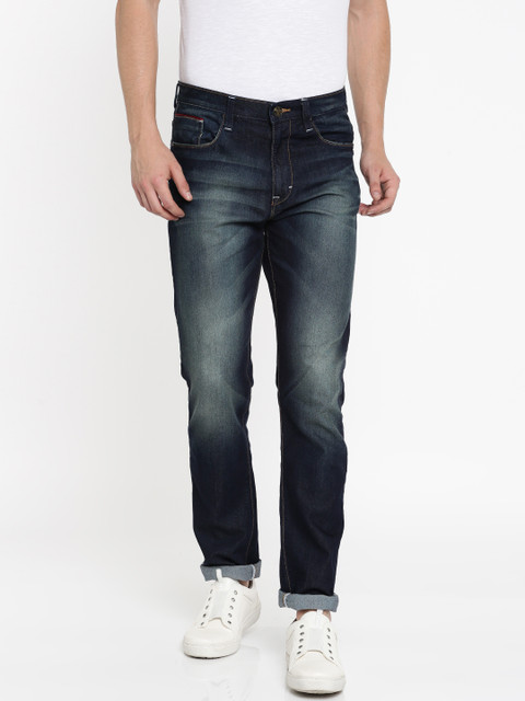 

Lee Men Blue Regular Fit Mid-Rise Clean Look Stretchable Jeans