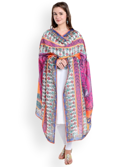 

Dupatta Bazaar Multicolored Printed Dupatta, Multi