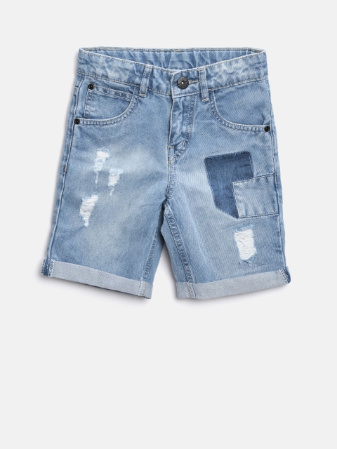 

Gini and Jony Boys Blue Washed Denim Shorts