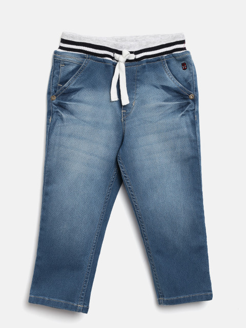 

Palm Tree Boys Blue Clean Look Stretchable Jeans