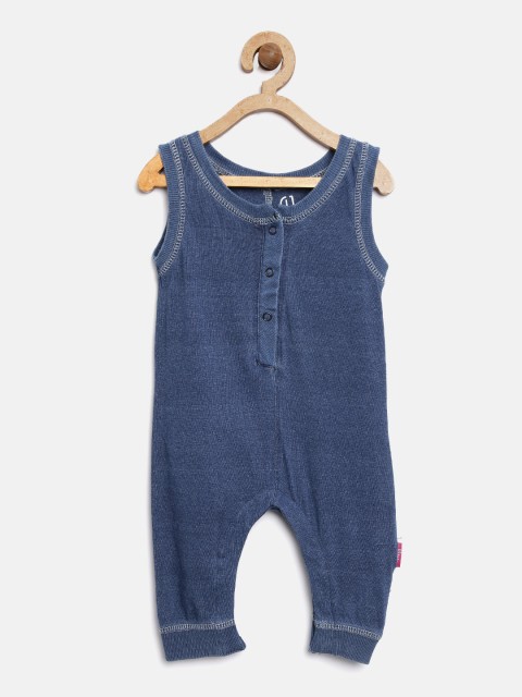 

Gini and Jony Girls Blue Rompers
