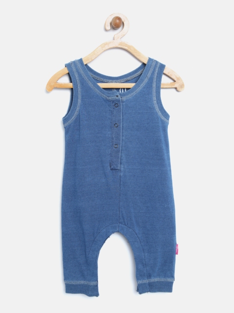 

Gini & Jony Girls Blue Chambray Romper