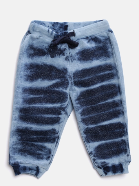 

Gini and Jony Boys Blue Regular Fit Faded Trousers