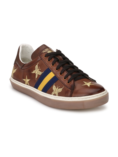 

Alberto Torresi Men Brown Sneakers