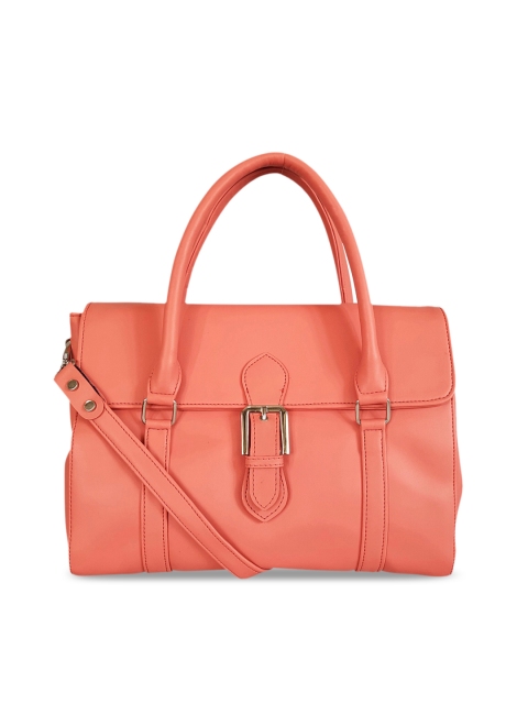 

Toteteca Coral Pink Solid Shoulder Bag